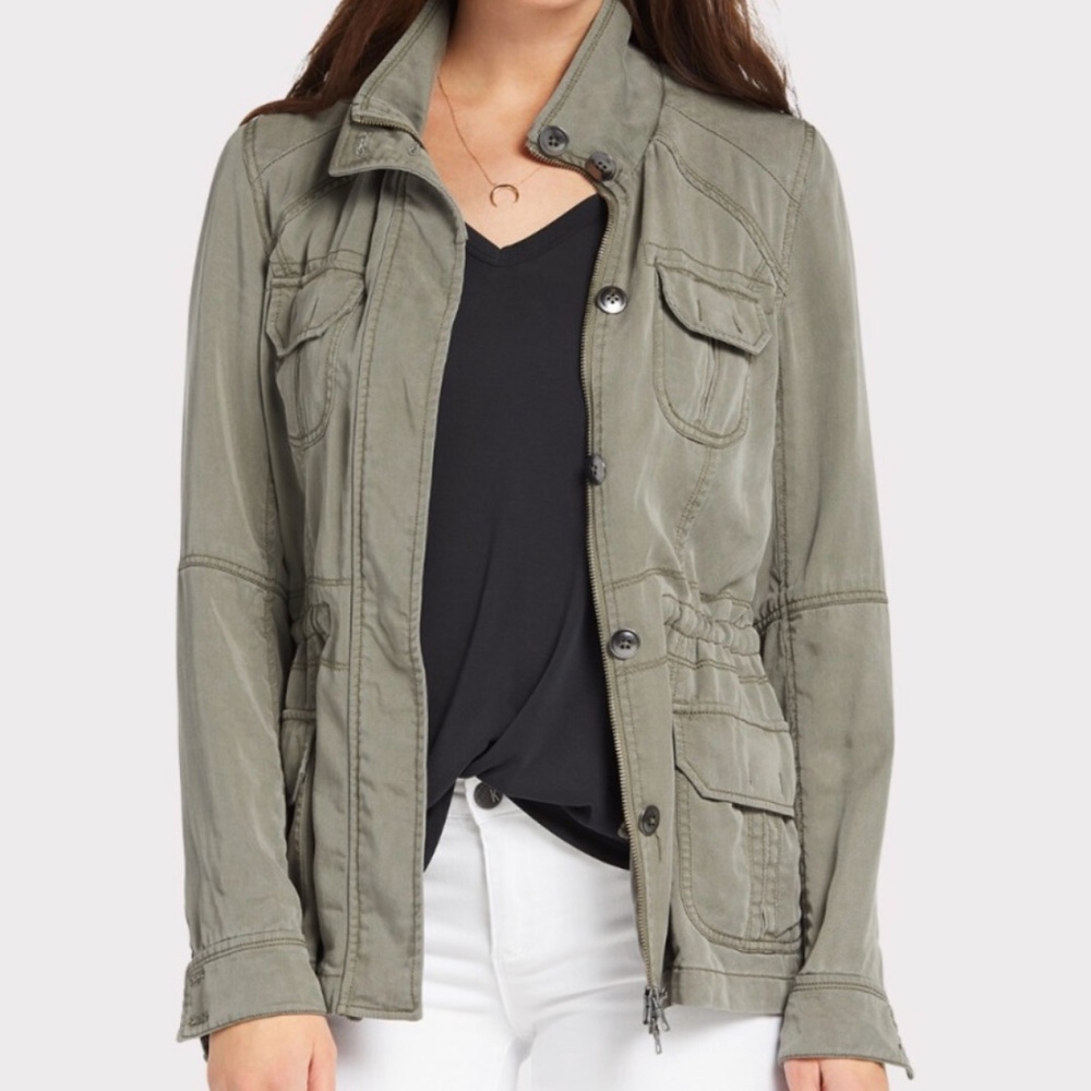 Anorak Utility Jacket -Black